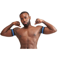 Mr B - Mister B Brassards Biceps Urban Club Bleu x2